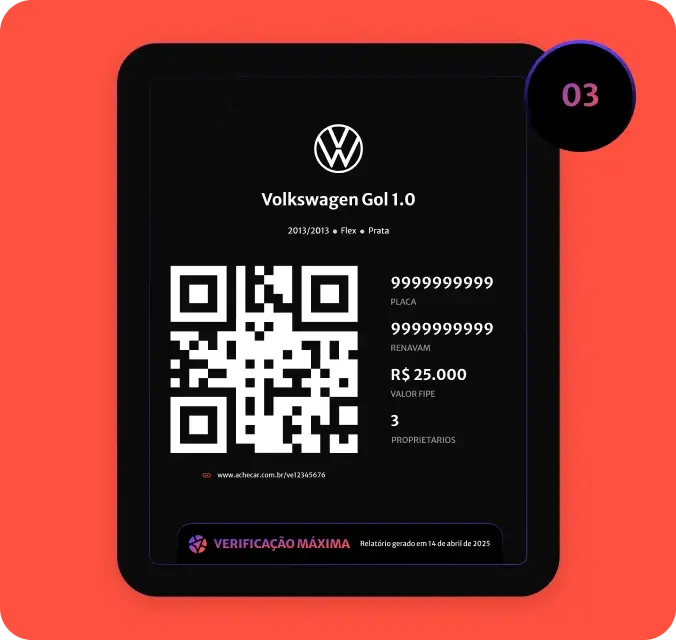 Compartilhe com QR Code